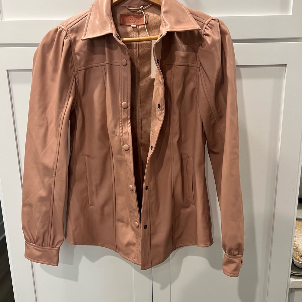 Faux Leather Jacket